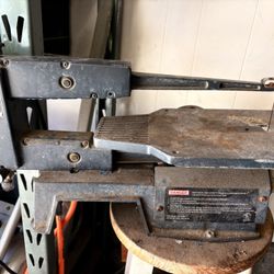 Vintage SEARS CRAFTSMAN 16" Scroll Saw - Cast Iron Base / Direct Drive