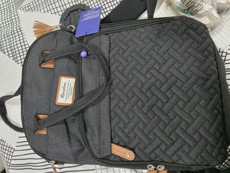 Baby diaper backpack and shoes