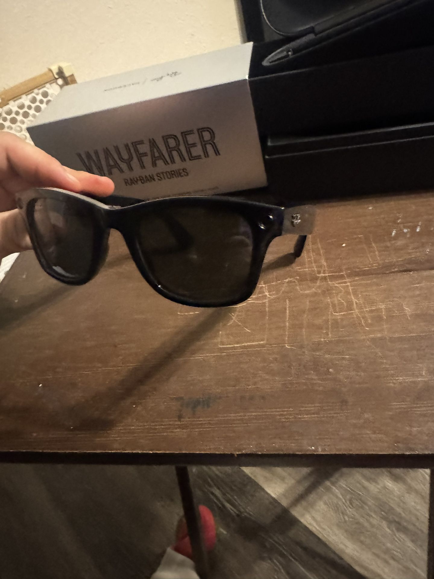 Wayfarer Raybans Camera/Video Sunglasses