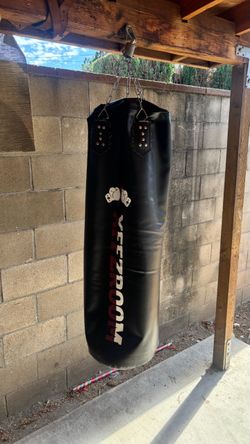 Heavy Punching Bag And Gloves