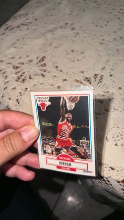 1990 Michael Jordan Fleer Trading Card