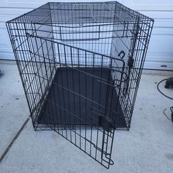 XL Dog Crate with 2 Doors