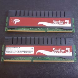 Patriot PGV34G1600ELK 4GB (2x2GB) DDR3 1600MHz (PC3-12800) Desktop RAM
