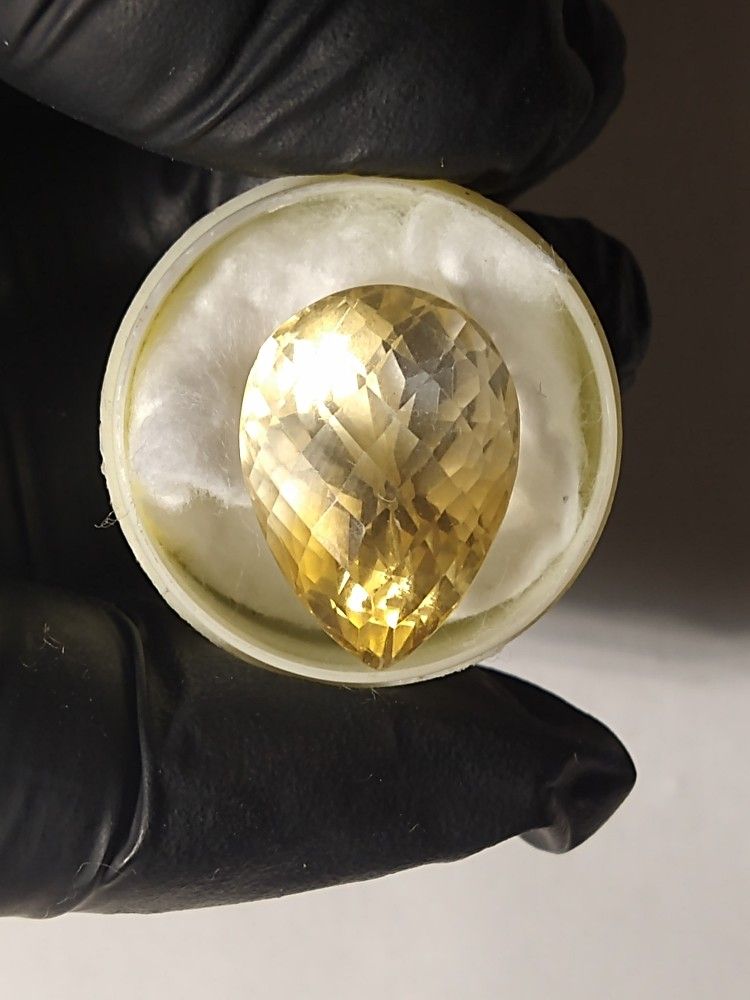 huge natural citrine