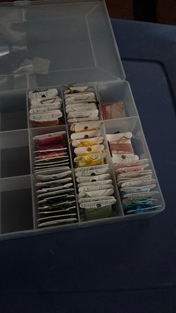 Embroidery Floss Collection with Storage Box