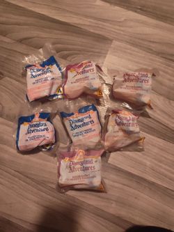 McDonald's Disneyland Adventures Happy Meal Toys Lot of 6