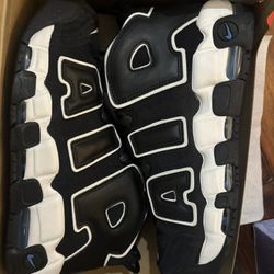 Nike Air More Uptempo '96 Scottie Pippen "Black/Star Blue/Summit White/Sail" Men's Shoe