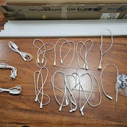 Barrina T5 5W LED Grow Lights 1FT 5000K | Full Specturm & Linkable | MC05. 8 Total 4ft Long Bright White