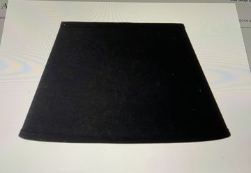 NWT FRONTGATE Black Lampshade