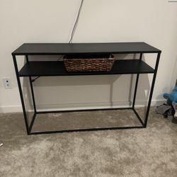 Black Entry Table 