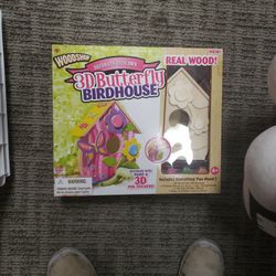Bird House Toy For Painting