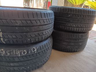Michelin 19 inch set 4 race tires made Italy model primacy hp