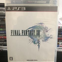 Final Fantasy XIII PS3 (Japanese Version)