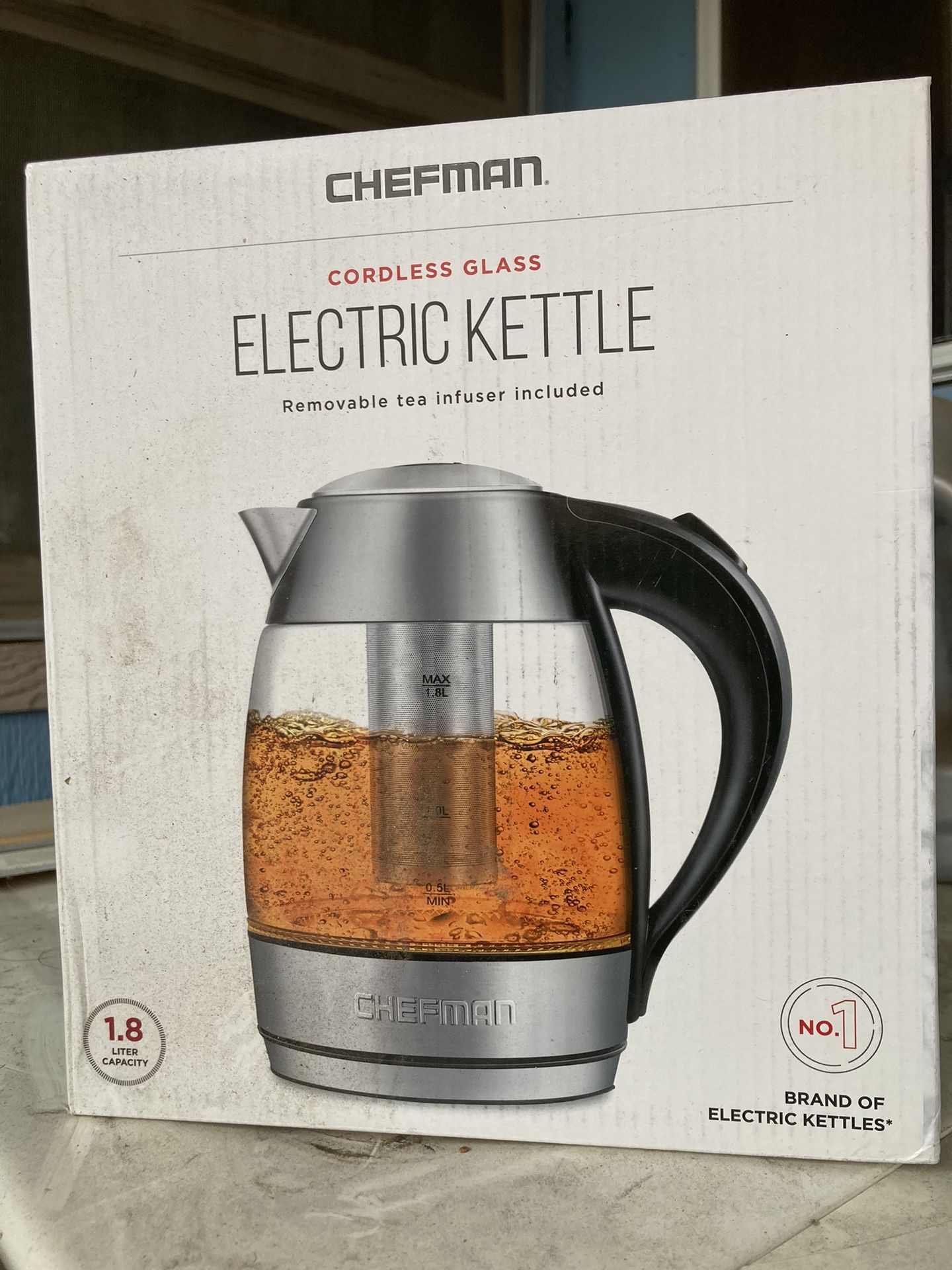 New glass Kettle