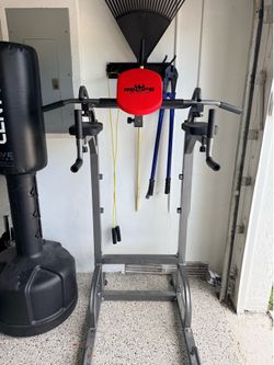 Pull ups, dips,pushups and abs