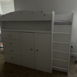 Twin Bed With Storage