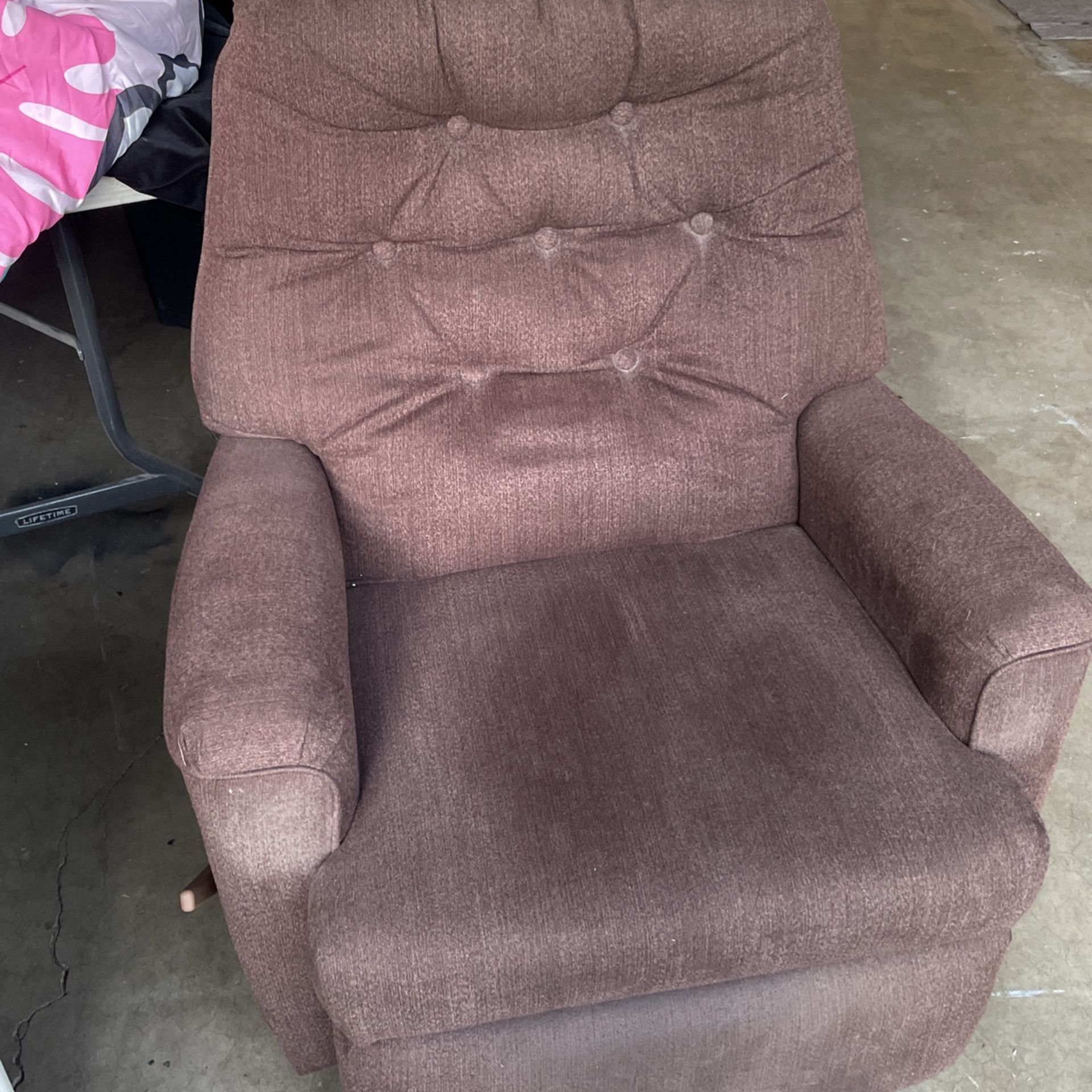 Brown Compact Recliner