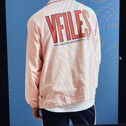 Mens Light Pink Coach Jacket