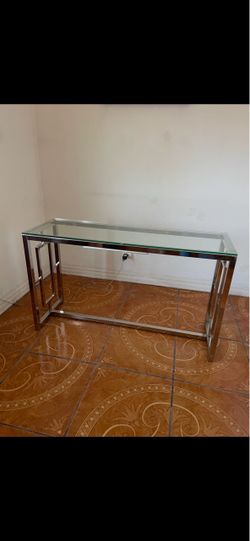 Table glass like new
