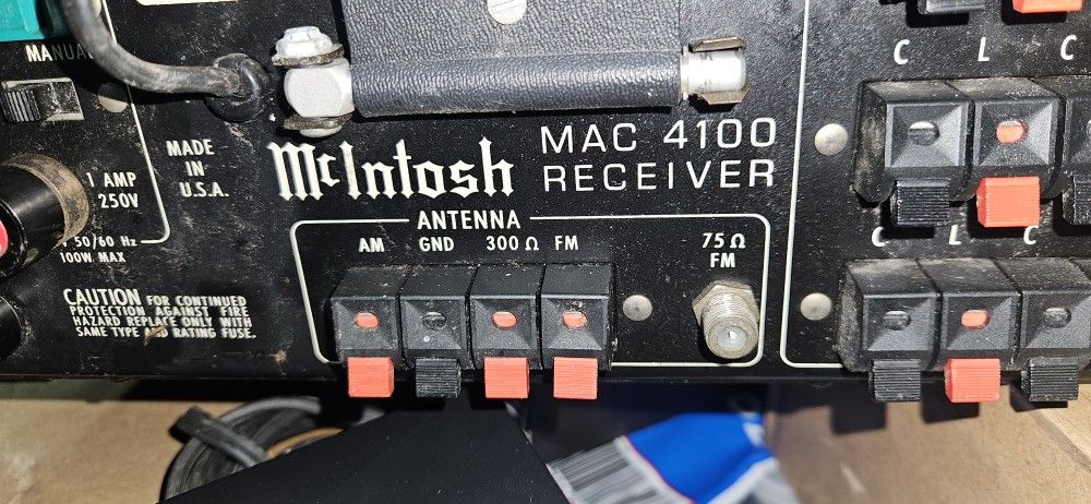 McIntoch Receiver MAC 4100