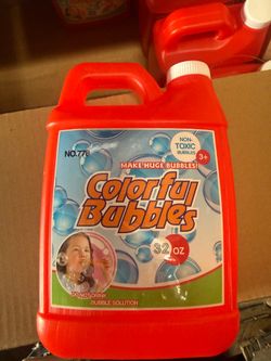 concentrate bubble solution 32 oz