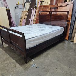 Queen Bed And Mattress
