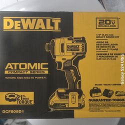 Dewalt compact battery and charger