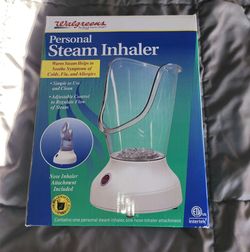 Walgreens branded personal steam inhaler