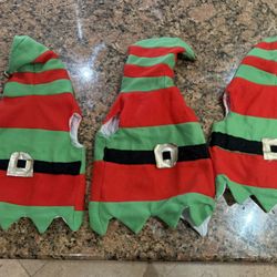 3 Doggie Elf Costume 
