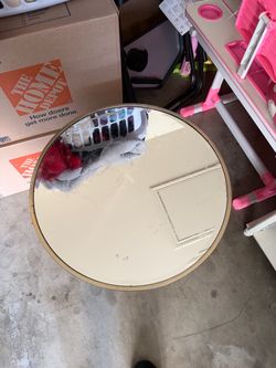 Gold Accent Table