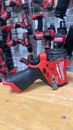 Milwaukee M12 FUEL 12V Lithium-Ion Brushless Cordless Stubby 3/8" in. Impact Wrench (Tool-Only)
