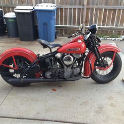 1938 Harley Davidson Knucklehead 