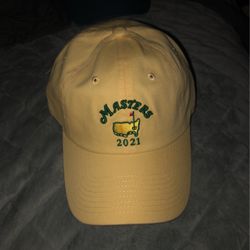 2021 Yellow Masters Hat