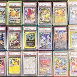 POKEMON PSA SLABS