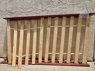 Twin bed frame with head and foot board