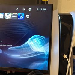 Ps5 And Gaming Monitor 