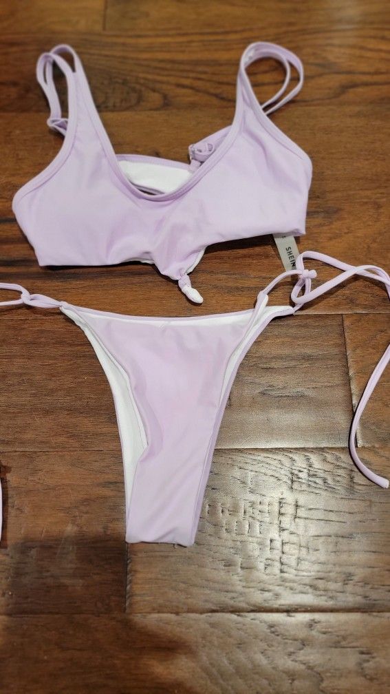 Small Lilac Brazilian Bikini