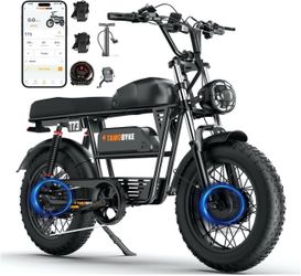 🇺🇸 TAMOBYKE T73 PREMIUM SERIES ELECTRIC BIKE  🔥 Powerful • Comfortable • Built for Every Adventure  ⚡ Motor Options: 1000W / 1500W / 3000W 🔋 Batte