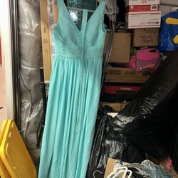 Bridesmaid Dress Size 8 Aqua/Teal/Turquoise