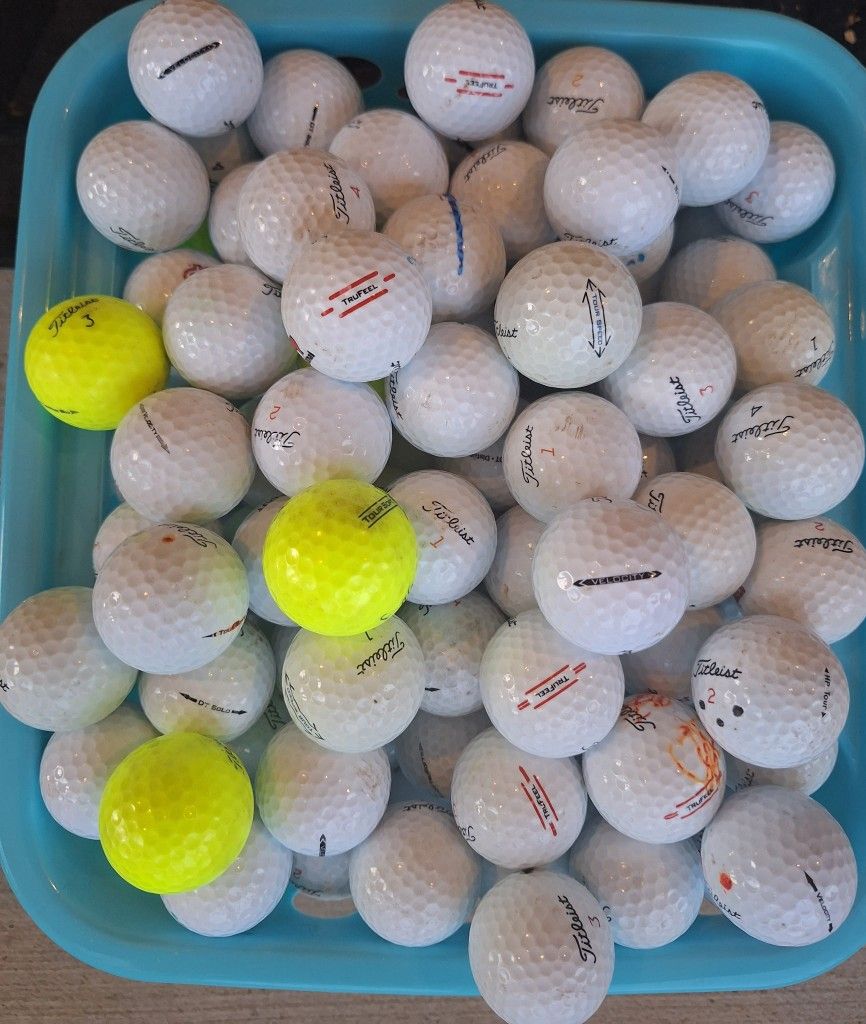 230 Titleist Velocity, TrueFeel, TourSoft, TourSpeed, etc. Mix Grade 'C' Golf Balls 