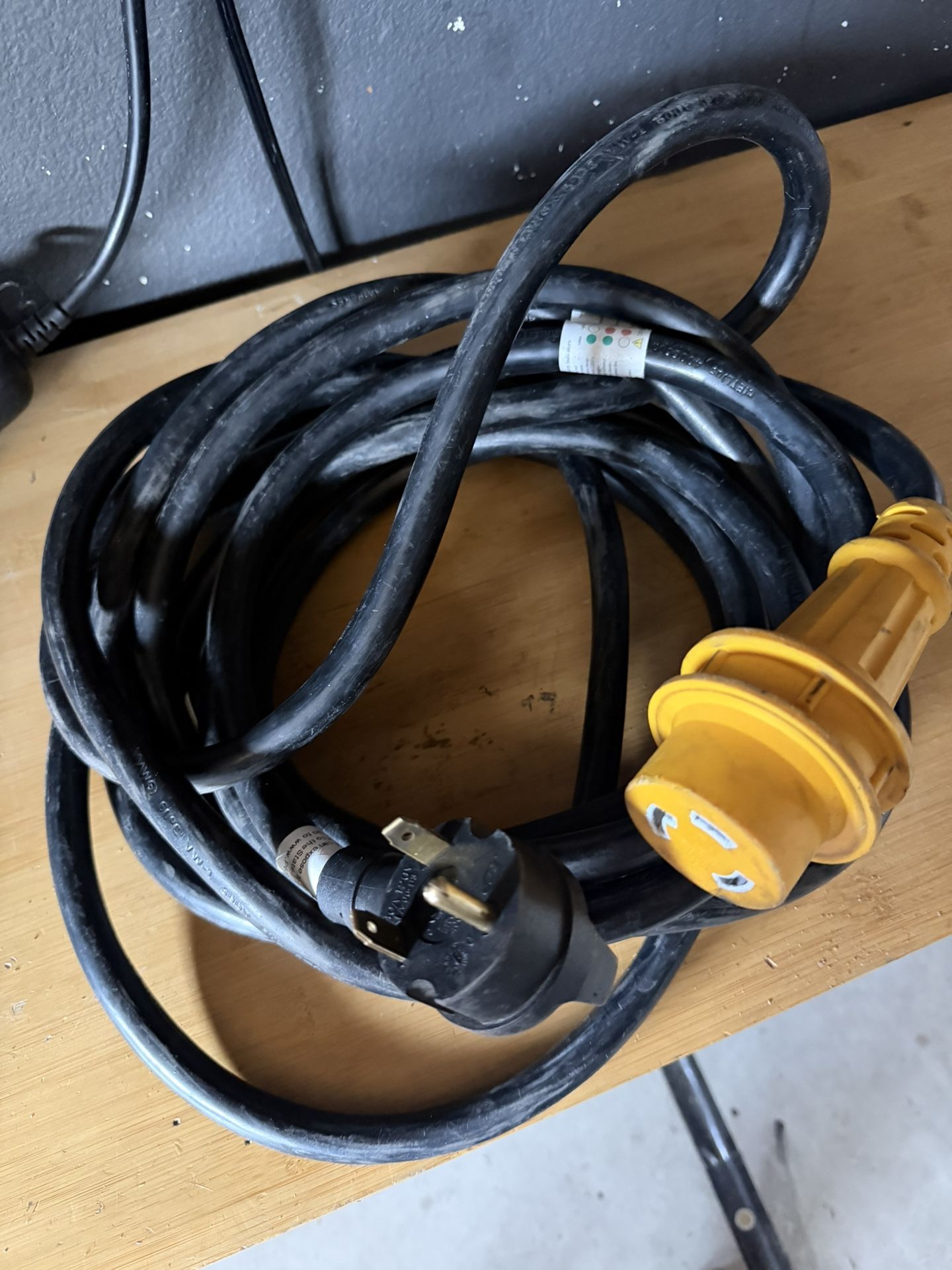 25’ 30 amp RV Power Cord