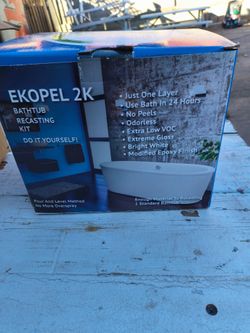 Ekopel Pour On Bathtub Refinishing kit
