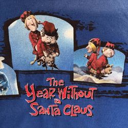 The YEAR WITHOUT A SANTA CLAUS SIZE XL 