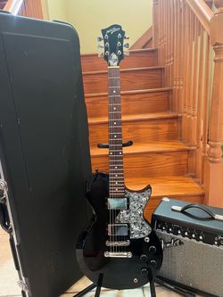 Fernandes Vintage Japanese Les Paul w/ Hardshell Case, Fender Amp