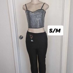 New Women's 2 Piece Set Size S/M