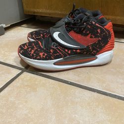 Nike KD 14 Bred Size Men 8.5 Basketball Shoes