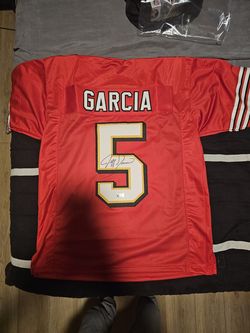Jeff Garcia signed jersey