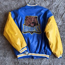 Vintage UCLA leather Jacket 
