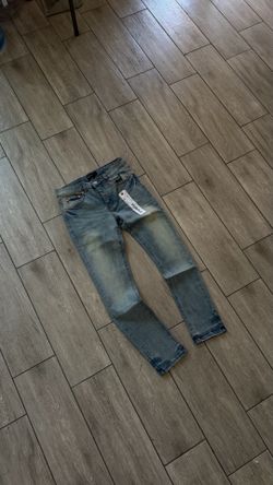 Purple jeans