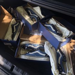 Vans old school pearlized pack balck/navy  